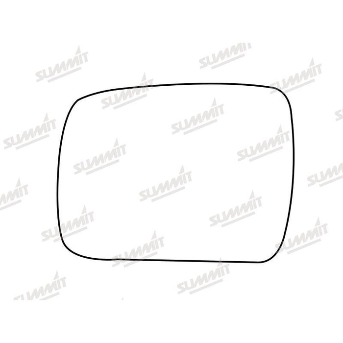 Summit Heated Base Plate With Standard Mirror Glass fits Land Rover Discovery 09 to 13 LHS - Summit Shop