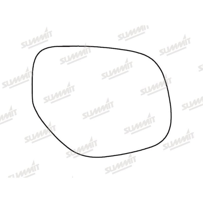 Summit Stick-On Standard Mirror Glass fits Mitsubishi Outlander (Including PHEV) 2012 on RHS - Summit Shop