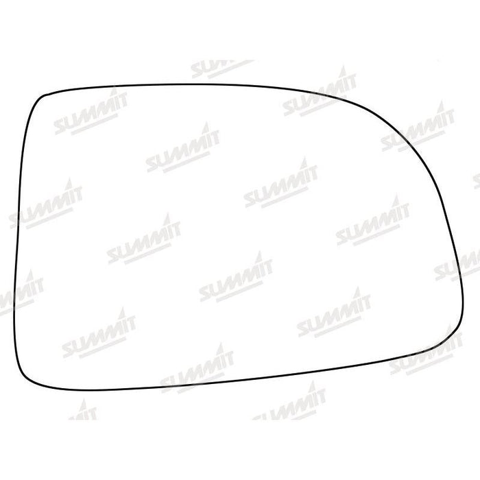Summit Stick-On Standard Mirror Glass fits Kia Carens RHS - Summit Shop