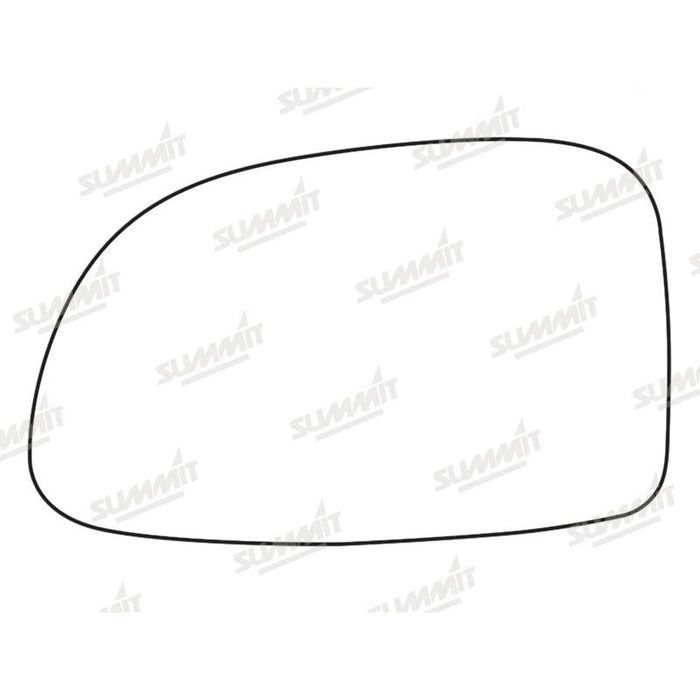 Summit Stick-On Standard Mirror Glass fits Daewoo Tacuma LHS - Summit Shop