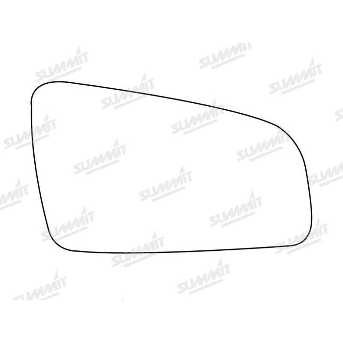 Summit Heated Base Plate With Standard Mirror Glass fits Vauxhall Zafira RHS - Summit Shop