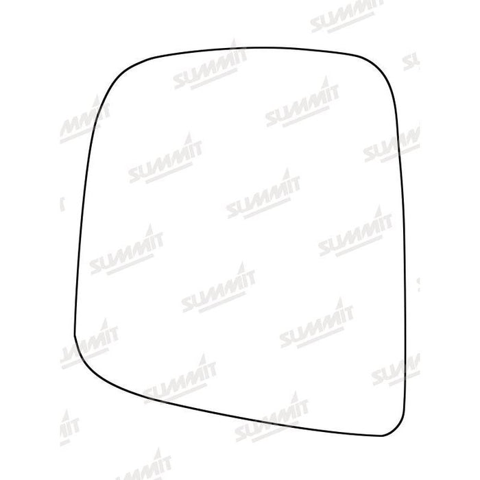 Summit Heated Backing Plate with Commercial Glass fits Nissan Nv200 Van 10-16 LHS - Summit Shop