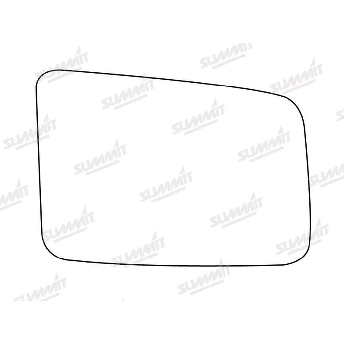 Summit Stick-On Standard Mirror Glass fits Vauxhall Astra Belmont RHS - Summit Shop