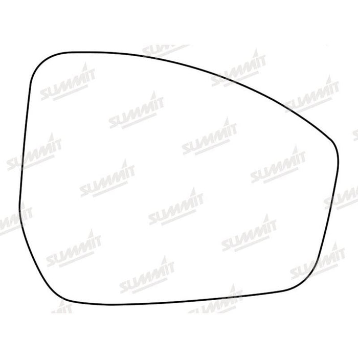 Summit Stick-On Standard Mirror Glass fits Range Rover Evoque 14 on RHS - Summit Shop
