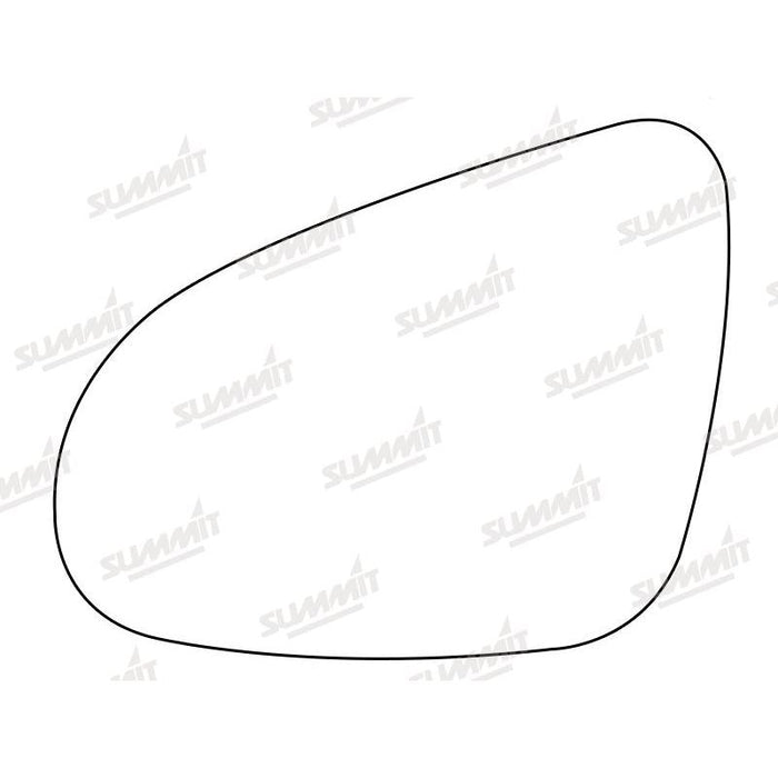 Summit Heated Base Plate With Standard Mirror Glass fits Toyota Yaris 11 on LHS - Summit Shop