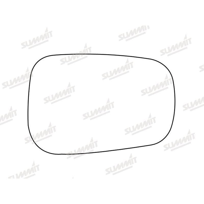 Summit Heated Base Plate With Standard Mirror Glass fits Ford Fiesta, Fusion 02 on RHS - Summit Shop