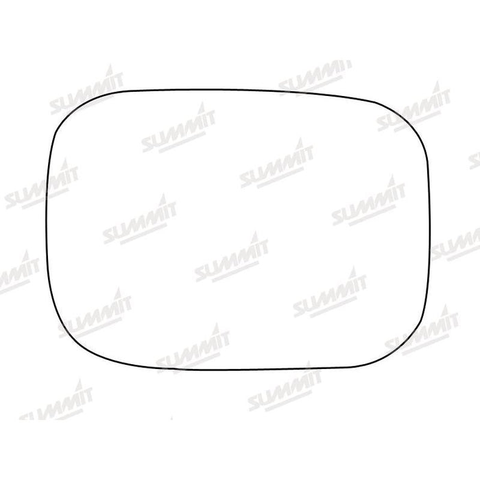 Summit Stick-On Commercial Mirror Glass fits Citroen C15 LHS RHS - Summit Shop