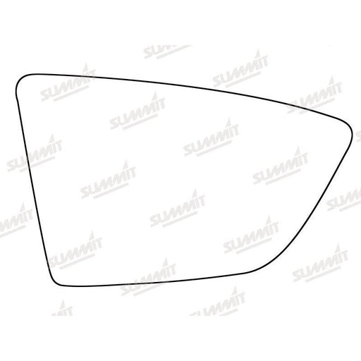 Summit Heated Base Plate With Standard Mirror Glass fits Seat Leon 12 on RHS - Summit Shop