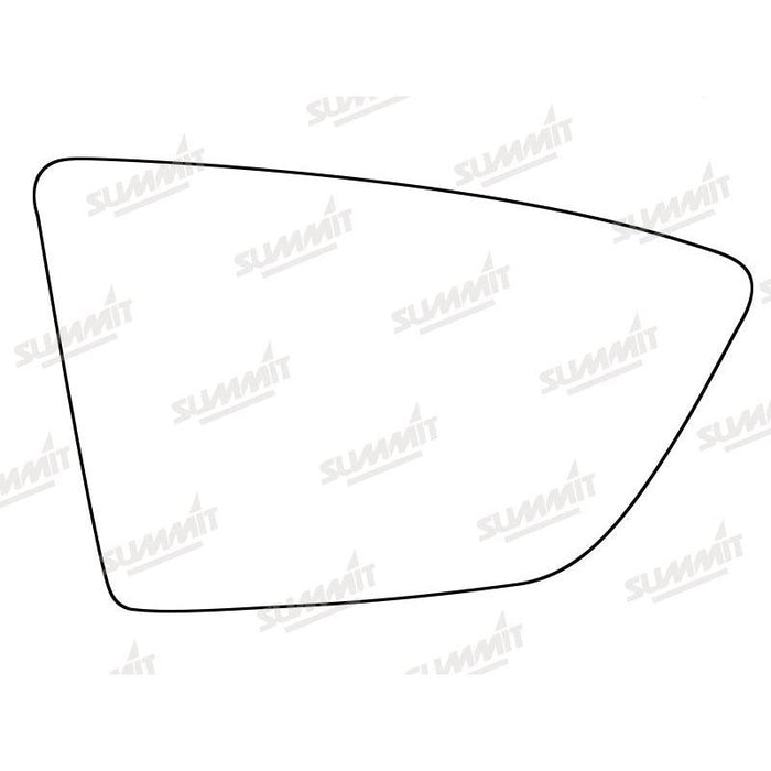 Summit Heated Base Plate With Standard Mirror Glass fits Seat Leon 12 on RHS - Summit Shop