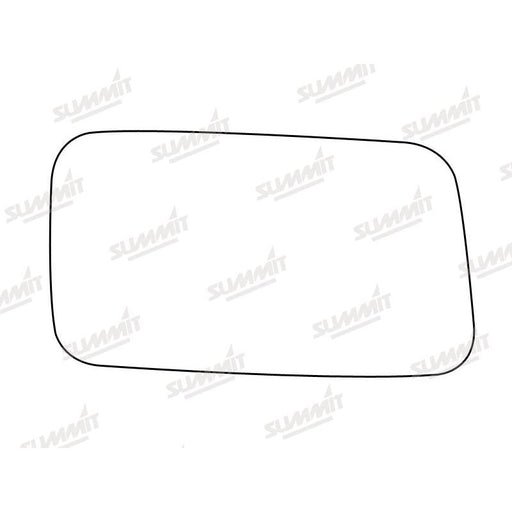 Summit Stick-On Standard Mirror Glass fits Fiat Panda RHS - Summit Shop