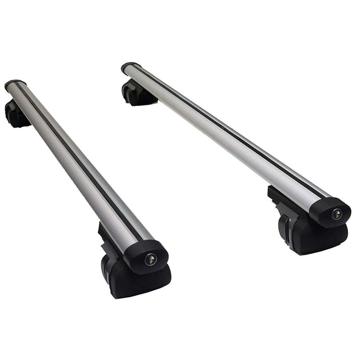 Summit Value Aluminium Roof Bars fits Skoda Roomster 5J 2006-2015 Mpv 5-dr with Raised Rails - Summit Shop