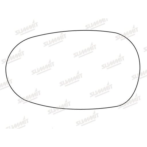 Summit Stick-On Standard Mirror Glass fits Jaguar X Type RHS LHS - Summit Shop