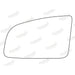 Summit Stick-On Standard Mirror Glass fits Vauxhall Omega LHS - Summit Shop