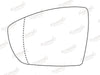 Summit Stick-On Standard Mirror Glass fits Ford Galaxy, S Max 06 on Kuga 08 on LHS - Summit Shop