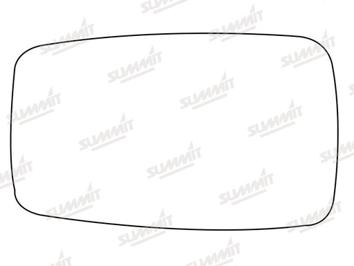Summit Stick-On Anti Dazzle Mirror Glass fits Audi 80 on LHS - Summit Shop