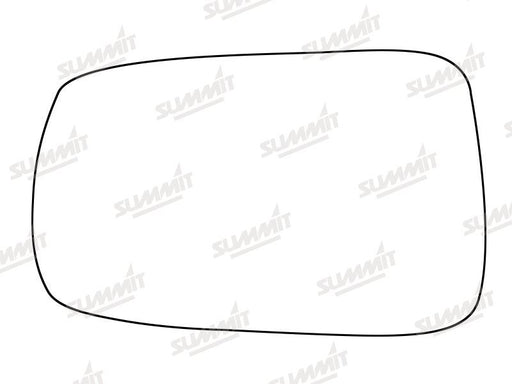 Summit Stick-On Standard Mirror Glass fits Honda Concerto LHS - Summit Shop