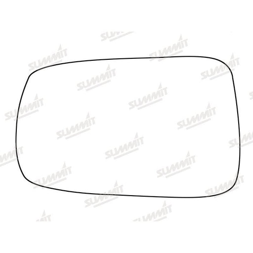Summit Stick-On Standard Mirror Glass fits Honda Concerto LHS - Summit Shop