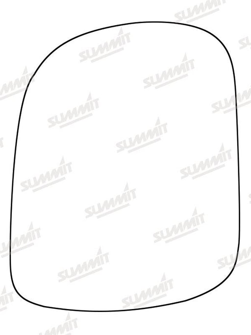 Summit Stick-On Standard Mirror Glass fits Lexus RX 03 to 09 RHS - Summit Shop