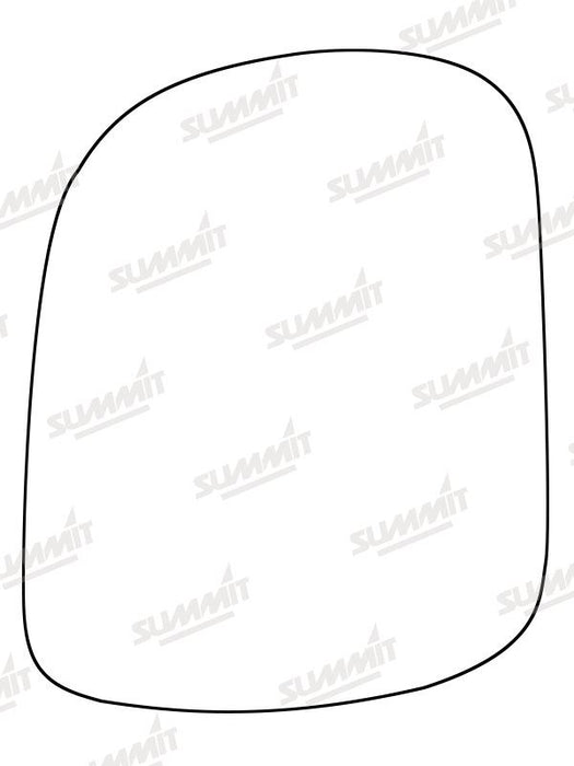 Summit Stick-On Standard Mirror Glass fits Lexus RX 03 to 09 RHS - Summit Shop