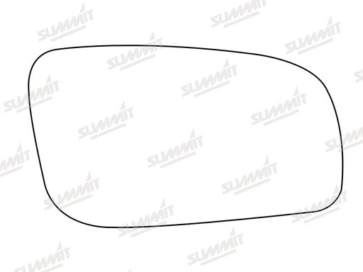 Summit Non-Heated Base Plate With Standard Mirror Glass fits Audi VW RHS - Summit Shop