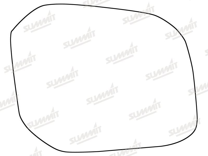 Summit Stick-On Standard Mirror Glass fits Volkswagen Caddy (MPV Only) 16 on RHS - Summit Shop
