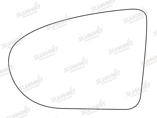 Summit Heated Base Plate With Blind Spot Mirror Nissan Qashqai 08 On LHS - Summit Shop