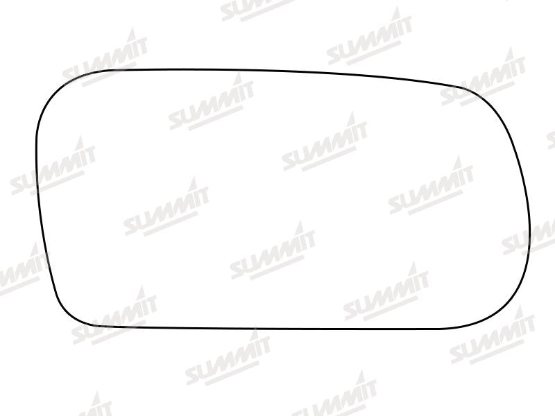 Summit Stick-On Standard Mirror Glass fits Honda Prelude RHS - Summit Shop