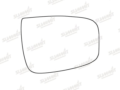 Summit Stick-On Standard Mirror Glass fits Hyundai IX20 10-20 RHS - Summit Shop