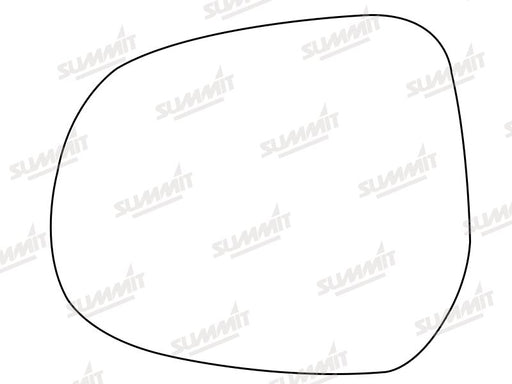 Summit Heated Base Plate With Standard Mirror Glass fits Vauxhall Agila 08 on Suzuki Splash 08 on LHS - Summit Shop