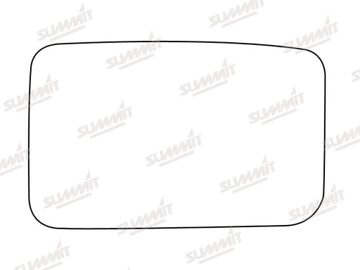 Summit Stick-On Standard Mirror Glass fits Fiat Croma LHS RHS - Summit Shop