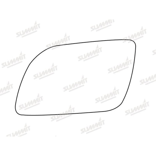 Summit Non-Heated Base Plate With Standard Mirror Glass fits VW Polo 02 to 05 LHS - Summit Shop