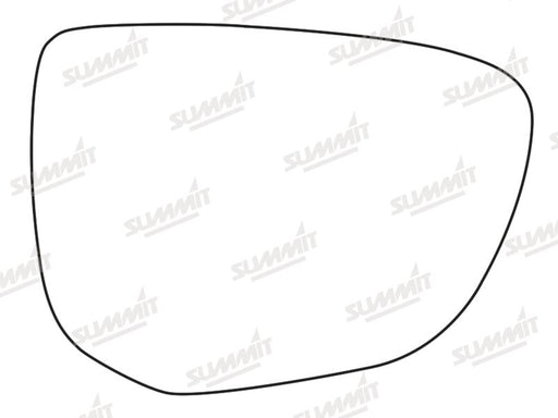 Summit Stick-On Standard Mirror Glass fits Citroen C4 Cactus RHS - Summit Shop