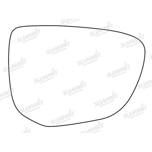 Summit Stick-On Standard Mirror Glass fits Citroen C4 Cactus RHS - Summit Shop