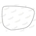 Summit Stick-On Standard Mirror Glass fits Citroen C4 Cactus RHS - Summit Shop