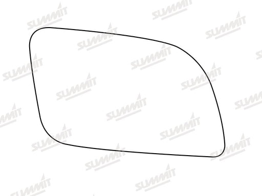 Summit Stick-On Standard Mirror Glass fits VW Polo 02 to 05 RHS - Summit Shop