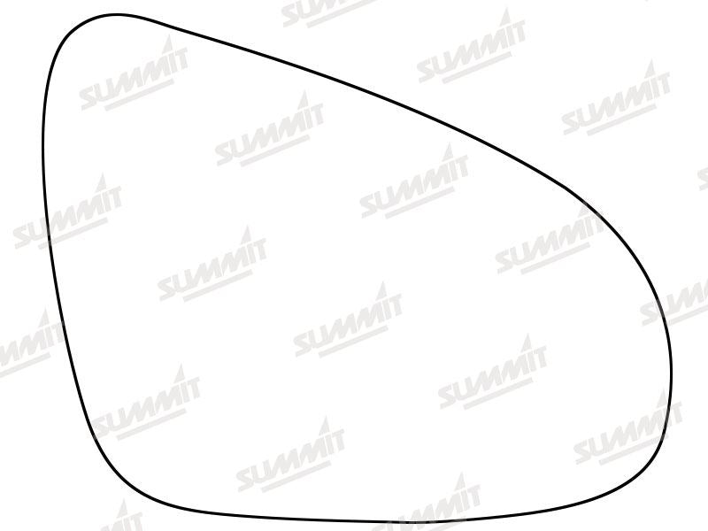 Summit Non-Heated Base Plate With Standard Mirror Glass fits RHS - Summit Shop