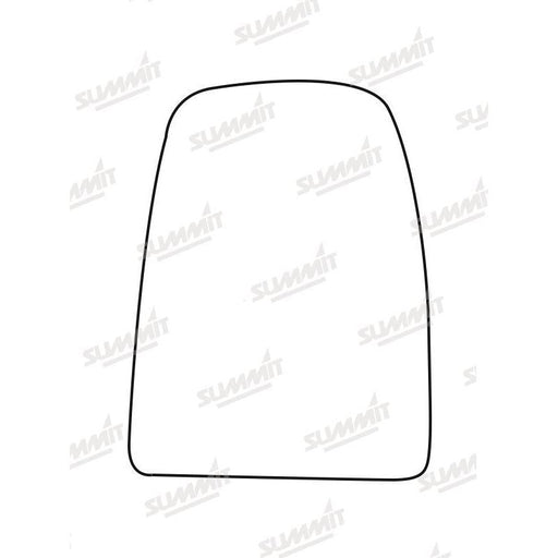 Summit Heated Base Plate With Commercial Mirror Glass fits Iveco Daily 14 on LHS - Summit Shop
