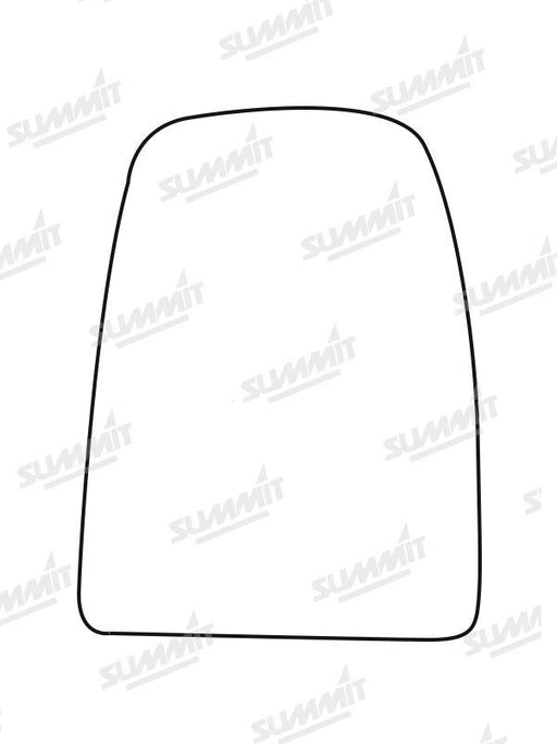 Summit Heated Base Plate With Commercial Mirror Glass fits Iveco Daily 14 on LHS - Summit Shop