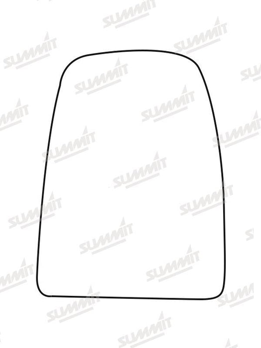 Summit Heated Base Plate With Commercial Mirror Glass fits Iveco Daily 14 on LHS - Summit Shop