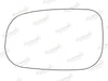 Summit Stick-On Standard Mirror Glass fits Volvo S40, S60, S80 C30 LHS - Summit Shop