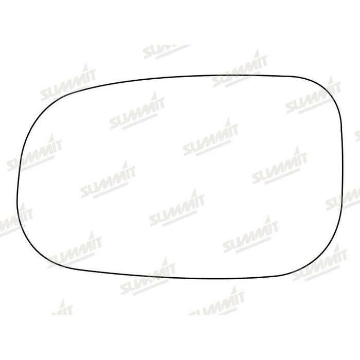 Summit Stick-On Standard Mirror Glass fits Volvo S40, S60, S80 C30 LHS - Summit Shop