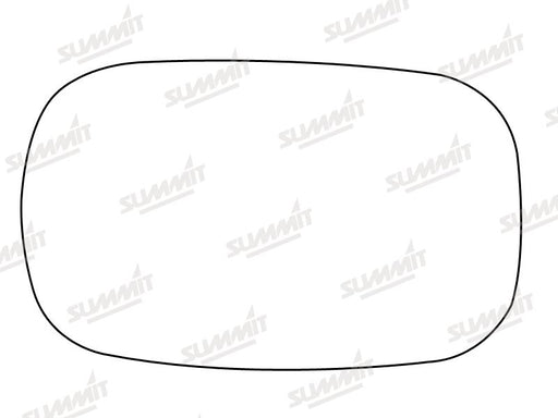 Summit Stick-On Commercial Mirror Glass fits Fiat Dobl?? 01 on LHS RHS - Summit Shop