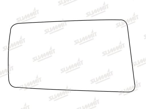 Summit Stick-On Standard Mirror Glass fits Daihatsu Charade RHS - Summit Shop