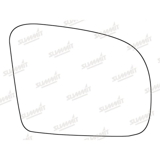 Summit Stick-On Standard Mirror Glass fits Mercedes M Class 08 to 15 RHS - Summit Shop