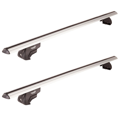 Roof Tent Bars Aluminium Roof Bars fits Alfa Romeo 156 Crosswagon 2000-2005 Estate 5-dr with Raised Rails - Summit Shop