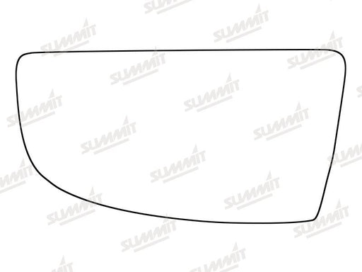 Summit Stick-On Commercial Lower Blind-Spot Mirror Glass fits Ford Transit LHS - Summit Shop