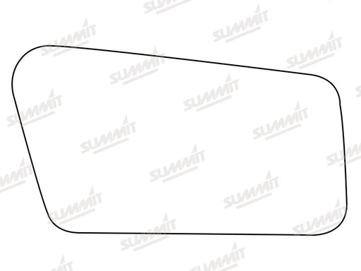 Summit Stick-On Standard Mirror Glass fits Hyundai Pony RHS - Summit Shop