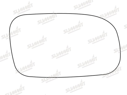Summit Stick-On Standard Mirror Glass fits Daewoo Nexia RHS - Summit Shop