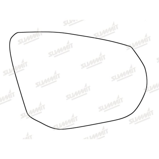Summit Stick-On Standard Mirror Glass fits Audi Q2 16 on RHS - Summit Shop