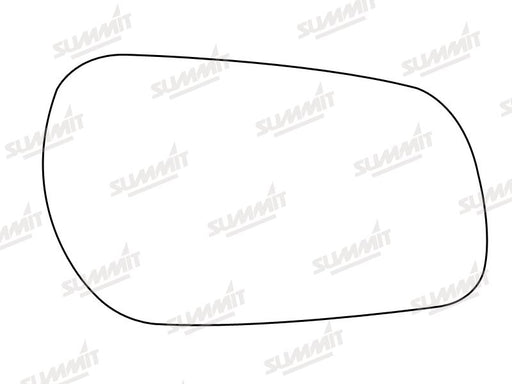 Summit Stick-On Standard Mirror Glass fits Citroen Xsara 97 on RHS - Summit Shop